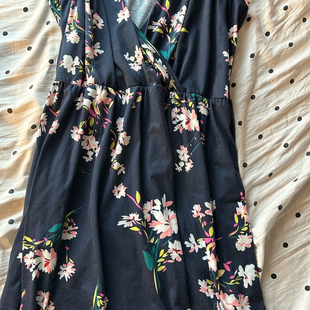 Floral Wrap Dress